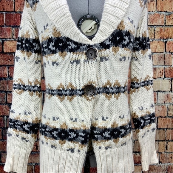 𝅺LOFT by Ann Taylor Wool Blend Knit Cardigan Women’s XXS - Picture 5 of 6